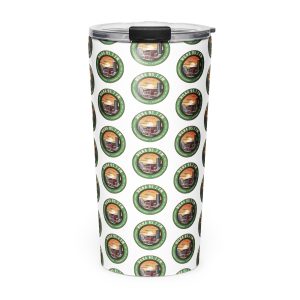 Tapered stainless steel tumbler